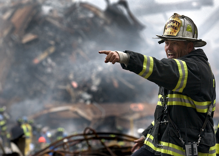 Crisis management - fireman