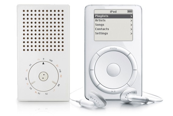 Fantastic design from Apple's iPod