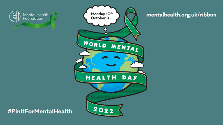 World mental health day 2022 graphic