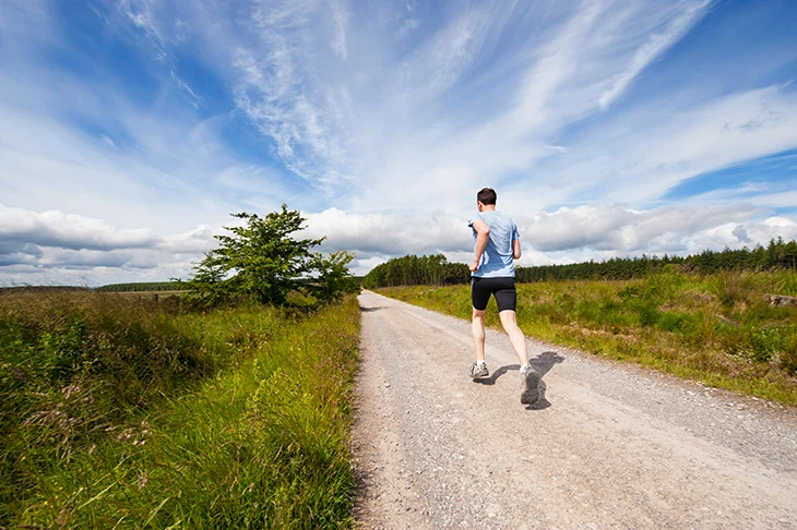 Man running