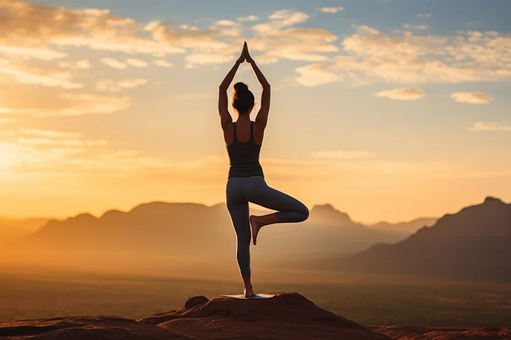 Yoga pose