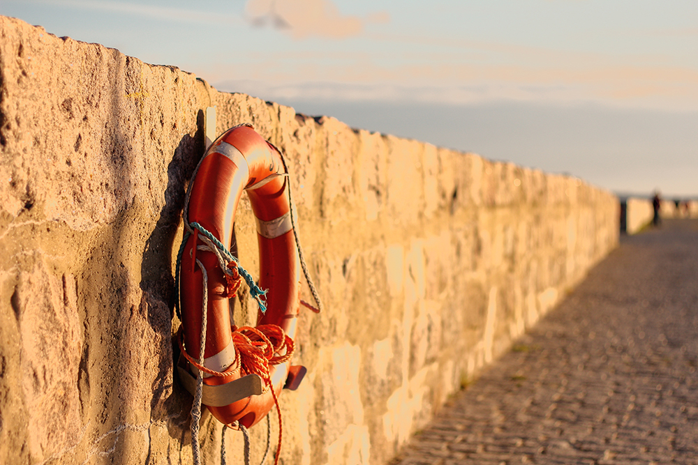 Good crisis management PR means being ready with an effective crisis plan. - life ring